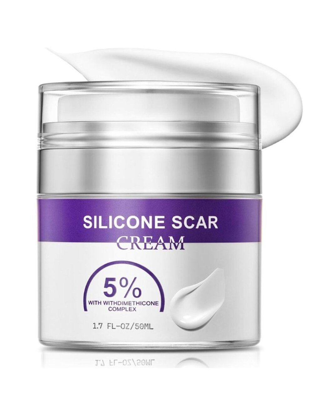 Silicone Scar Cream Removal Surgical Stretch Marks C-Section Keloid Injury Acne‎